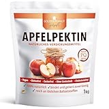 GOLDEN PEANUT Apfelpektin 1 kg - Apfel Pektin, natürliches Geliermittel...