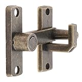 UHJKLA 1 PC Schiebefenster Türschlossgriff Metallriegel Home Safety Kette...