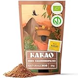 NaturaleBio Kakao Pulver Bio 1 Kg. Organic Cacao Powder. Natürlich und...