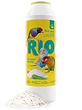 RIO Vogelsand | 2 kg | Vogelsand mit Eukalyptusextrakt für Vogelkäfige |...