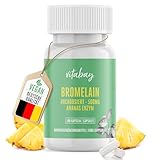 Vitabay Bromelain hochdosiert 500mg - 100 Vegane Kapseln - Bromelain...