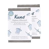 Kuno Hygienespüler Silbertuch für die Waschmaschine – Antibakterielles...