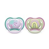 Philips AVENT ultra air Schnuller - 2er Pack, BPA-freier, atmungsaktiver...