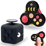 Steemjoey 2PCS Anti-Stress Würfel Spielzeug Fidget Toys Cube Toys Set,...