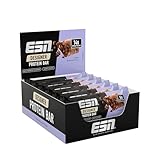 ESN Designer Bar Box, Fudge Brownie, 12 x 45 g, der ideale Snack mit bis zu...