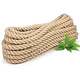 Abio Juteseil 10mm 5m Tau Seil Hanfseil Kordel Jutekordel Deko Dekoration...