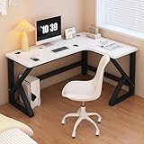 L-förmiger Computertisch, Gaming-Tisch Eckschreibtisch mit...