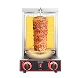 DAOHHFO 3000W 220V Dönerspieß Maximale Kapazität 12KG 360° Dönergrill...