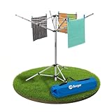 BERGER Super Pop Up Wäschespinne & Sat-Stativ | wetterfest & leicht |...
