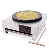 Großer kommerzieller Crêpe-Maker, elektrischer Pfannkuchenautomat aus...