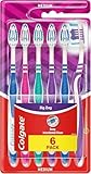 Colgate Zahnbürste ZigZag, mittel, 6 Stück - Vorteilspack, Zahnbürste...