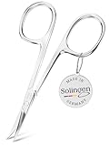 TITANIA Solingen Hautschere mit dünner Spitze (9,5cm) • Hautschere...