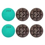 CYRENT 7,6 cm 80 mm Trocken-Nass-Polierpads für Granit, Marmor, Beton,...