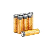 Amazon Basics AA-Alkali-Hochleistungsbatterien, 1,5 V, 10 Jahre...