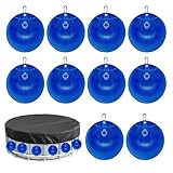 Misaakoeq Gewichte für Schwimmbadabdeckung | 10 Stück Aufhängbare...