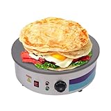 Crepes Maker mit Spachtel&Spatel,Professionelle Runde Crepesplatte...