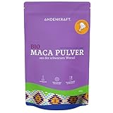 Andenkraft MACA PULVER - SCHWARZ - 900g - Ideal bei empfindlichen Magen -...