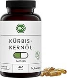Kürbiskernöl Kapseln BIO 400 Stück pflanzliche Kapseln I vegan I mit...