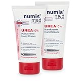 numis med Handcreme mit 10% Urea - 2er Pack Hautberuhigende Hand Creme für...