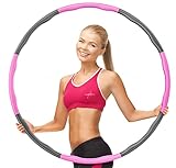 AthleticPro - DAS ORIGINAL - Hula Hoop Reifen Erwachsene [0.75-1kg] -...