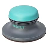 wolfcraft Flächenschleifer I 5894000 I mit Klettgewebe zum schnellen...