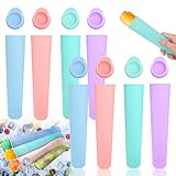 Silikon-Eisform, 8-teilig, Popsicle-Form