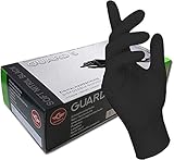 GUARD 5 - Einmalhandschuhe schwarz 1000 (10x100 Stück) Gr. 8/M -...