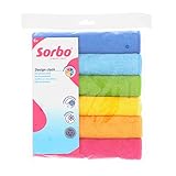 Sorbo Mikrofasertuch, Reinigungstuch, multifunktional, streifenfrei, sehr...
