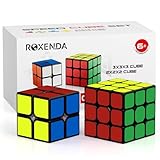 ROXENDA Zauberwürfel, Speed Würfel Set mit 2X2 3X3 Cube Originale,...