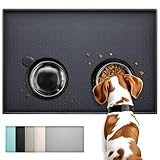 Conlun Hunde Futtermatte Katzen Futtermatte, Rutschfestes Design, 100%...