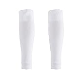 EEPLUYTY 4 Paar stutzen ohne socken, Fußball Stutzen socken, Unisex-Socken...