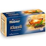 Meßmer Klassik | Schwarzer Tee | fein-aromatisch | 25 Teebeutel | Vegan |...