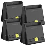 Xystec Chip Kartenleser: 4er-Set USB-Chipkartenleser für Smart-, SIM- und...