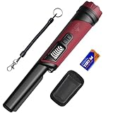 DR.ÖTEK Pinpointer Metalldetektor, IP68 Wasserdicht, 360° Suchen Handheld...