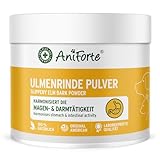 AniForte Amerikanische Ulmenrinde Pulver für Hunde & Katzen 100g - Nach...