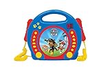 Lexibook PAW Patrol Helfer auf vier Pfoten Chase CD-Player mit 2...