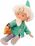 Götz 0070003 Sandmann Puppe in grün mit Schlafsandbeutel und Musikwerk -...