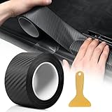 pangdapengpeng Carbon Folie Auto, 5 cm x 5 m Einstiegsleisten Schutz,...
