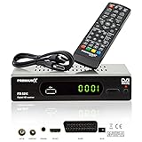 PremiumX Kabelreceiver DVB-C FTA 531C Digital FullHD SCART HDMI USB...