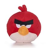 UKToyworld Red AB Plüschtier, 17,8 cm, Angry Red Birds