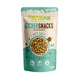 Kichererbsen Snack: 120g leckere Kichersnacks gesalzen – Aus doppelt...