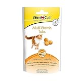 GimCat Multi-Vitamin Tabs - Funktionaler Katzensnack unterstützt...