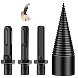 Holzspalter Bohrer, Bohrkegel Holzspalter Schraube Kegel Holz für...