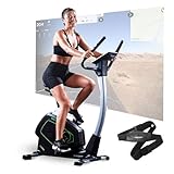 Christopeit Ergometer Heimtrainer Fahrrad Eco 1000 - Fitnessgerät mit...