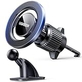 UGREEN Handyhalterung Auto für MagSafe [2 in 1] mit 20*N52 Starker Magnet,...