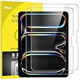 JETech Schutzfolie für iPad Pro 13 Zoll M5/M4 (2025/2024), 9H Gehärtetes...