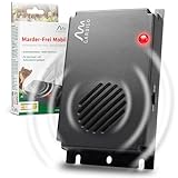 GARDIGO® Marderschreck Marder-Frei Mobil | Ultraschall Marderabwehr |...
