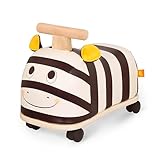 B. toys Rutschauto aus Holz – Rutscher Zebra auf Rollen für Kinder und...