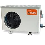 POOL Total Aquasphere Wärmepumpe 5 kW – Energieeffiziente Poolheizung...