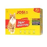JosiCat Multipack Meat Selection in Sauce (48 x 85 g) | Adult | Premium...